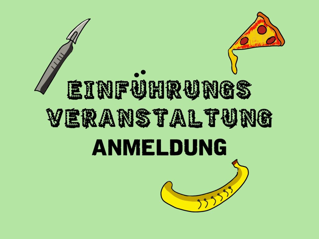 Anmeldung einführungsveranstaltung